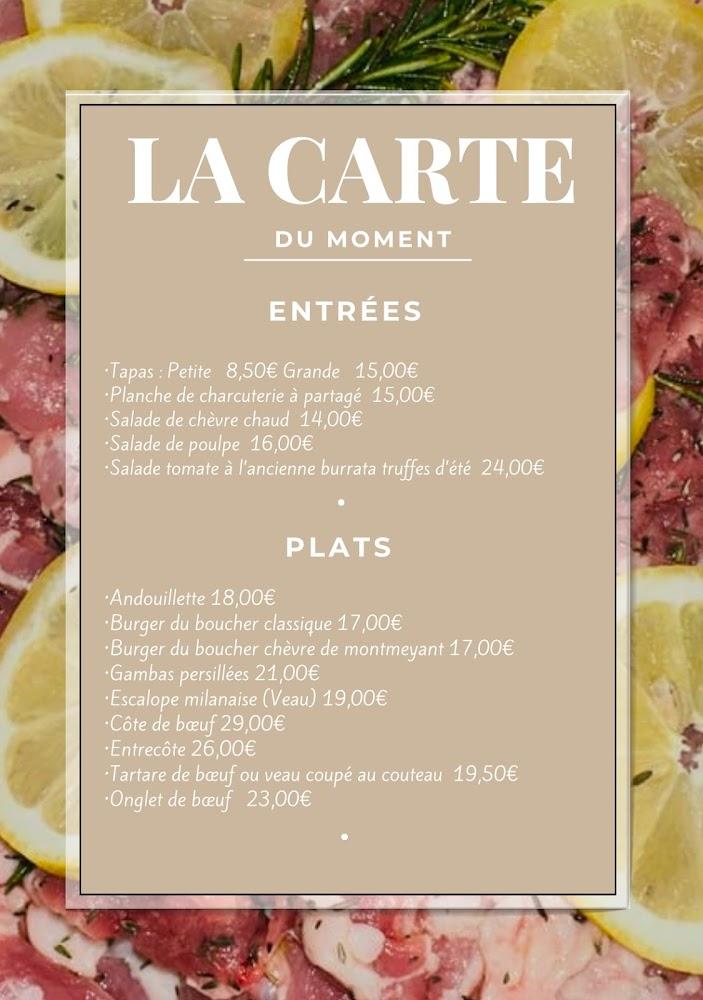 Restaurant "Les Berges du Lac" - Menu Image 1